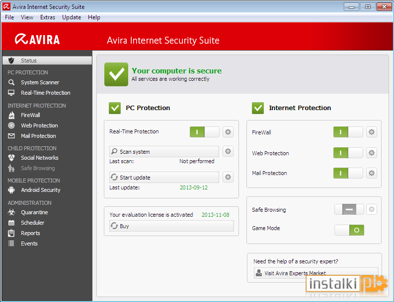 Avira Internet Security Suite